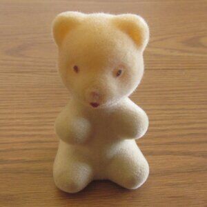 Vintage Avon Fuzzy Bear Decanter